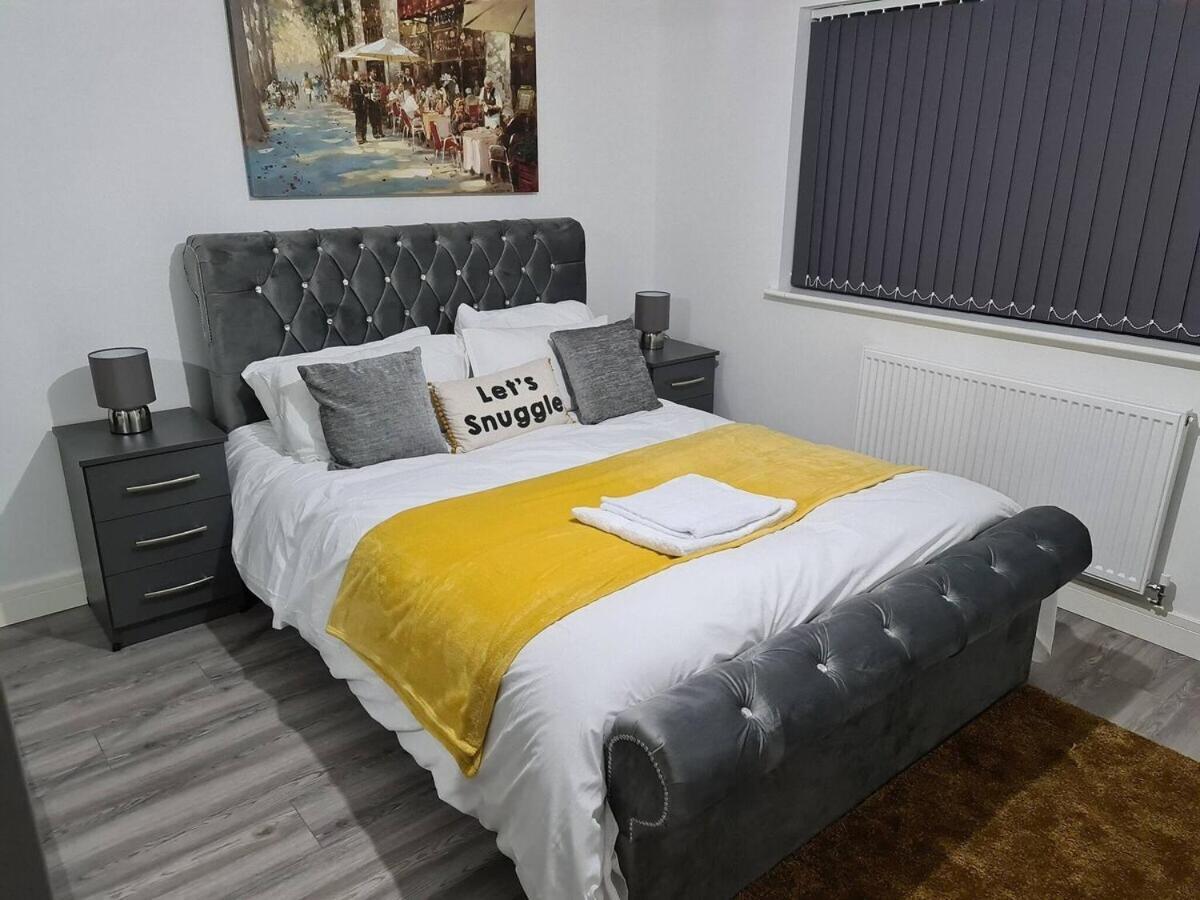Sav Apartments - 2 Bed Cosy Flat Saffron Leicester Pokoj fotografie