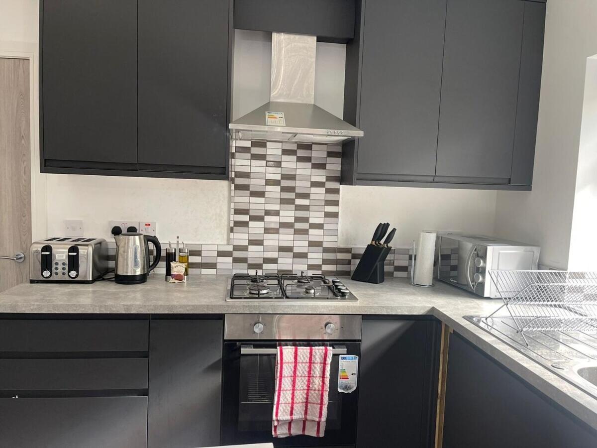 Sav Apartments - 2 Bed Cosy Flat Saffron Leicester Pokoj fotografie